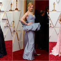 ФОТО. Металлический блеск и очарование юности: лучшие платья церемонии "Оскара"