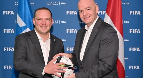 FIFA prezidents šonedēļ viesosies Latvijā