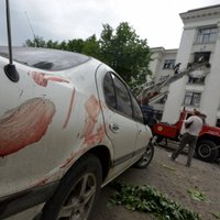 Sprādzienā Luhanskas administrācijas ēkā gājuši bojā septiņi cilvēki