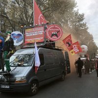 Francijā notiek kārtējie protesti pret Makrona reformām