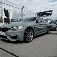 Foto: 'BMW M' diena Biķerniekos ar Latvijas izcilākajiem autosportistiem