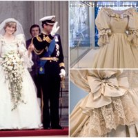 Pirmo reizi tuvumā aplūkojama princeses Diānas kāzu kleita