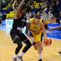 BK 'Ventspils' nodemonstrē bezzobainu sniegumu pirmajā FIBA Eiropas kausa astotdaļfināla spēlē