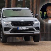 Video: 'Škoda Kodiaq RS' izmēģina LHF ģenerālsekretārs Roberts Pļāvējs