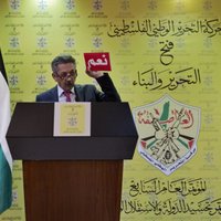 Abass pārvēlēts 'Fatah' līdera amatā