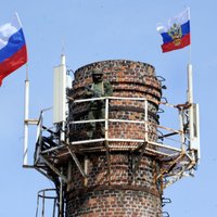 Krievijas karogs pacelts virs visām Ukrainas armijas daļām Krimā