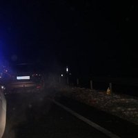 Uz Tīnūžu – Kokneses šosejas avarē septiņi auto