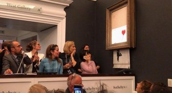 Эксперты: Sotheby's либо опозорился, либо был в сговоре с Бэнкси