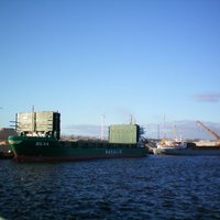 В порт Мерсрагса прибыл давший крен паром Amalie