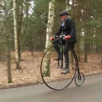 Paula Timrota visu laiku bailīgākais brauciens ar augstrata velosipēdu