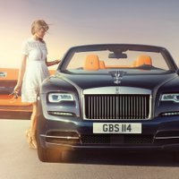 'Rolls-Royce' prezentējis jauno kabrioletu 'Dawn'