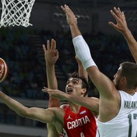 Lietuvas basketbolisti zaudē Horvātijai un ceturtdaļfinālā tiksies ar Austrāliju