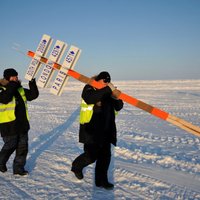Ledus kušanas dēļ evakuēs Krievijas arktisko staciju