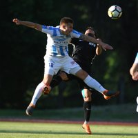 'Riga' futbolisti mačā pret RFS atspēlējas un sper soli tuvāk Latvijas čempionu titulam