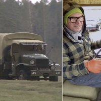 Video: Timrots izmēģina amerikāņu kravas auto, kas piedalījies Normandijas kaujās