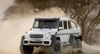 Sešriteņu 'Mercedes-Benz' G-klase maksās 450 tūkstošus eiro