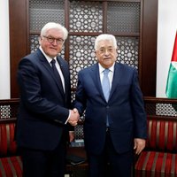 Izraēlas-Palestīnas konflikta risinājums ir divu valstu izveide, norāda Vācijas prezidents