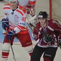 HK 'Rīgas' hokejistiem 'sausais' zaudējums sezonas pirmajā MHL izbraukuma spēlē