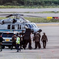 Kolumbijā apšaudīts prezidenta Ivana Dukes helikopters