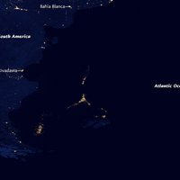 В NASA разгадали тайну скоплений огней в Атлантике: не НЛО