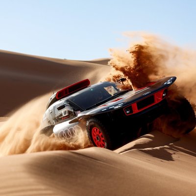 'Audi' mērķis Dakaras rallijā – pjedestāls