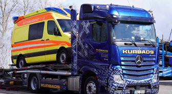 Automašīnu transportētājs 'Kurbads' atver filiāli Vācijā