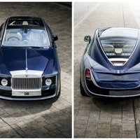 'Rolls-Royce' kādam klientam izgatavojis unikālu spēkratu 'Sweptail'
