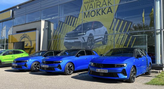 В Латвии уже доступен новый электрический Opel Astra