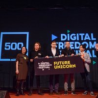 Foto: Ar Latvijas un Somijas startapu triumfu noslēdzas 'Digital Freedom Festival'
