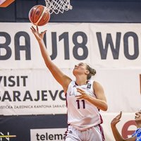 Latvijas U-18 meiteņu basketbola izlase ar uzvaru uzsāk Eiropas čempionātu