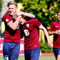 'Jelgavas' futbolisti pārsteidz un turpina cīņu par kvalificēšanos UEFA Eiropas līgai