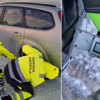 Tukumā trim auto atņem numurzīmes par ziemas apstākļiem nepiemērotām riepām
