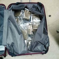 ЧП на границе: в автобусе "Рига — Москва" нашли чемодан с 16 кг гашиша