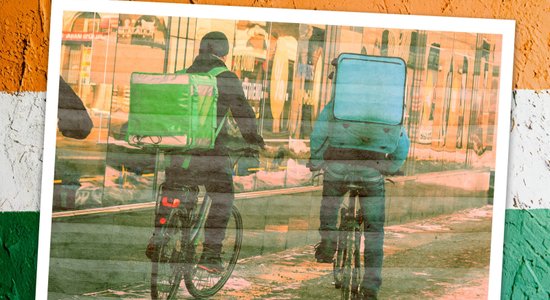 Велокурьер-нелегал за 8000 евро. Как мошенники привозят в Латвию индийцев — и "кидают" их с работой