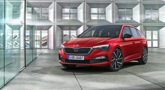 'Škoda' prezentējusi 'Audi A3 Sportback' stila hečbeku 'Scala'