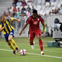 FK 'Ventspils' UEFA Eiropas līgā cienīgi nocīnās pret Bordo 'Girondins'; 'Spartaks' turpina pārliecinoši