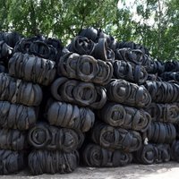 VVD uzdod uzņēmumam no Rīgas aizvākt 1000 tonnas lietotu riepu