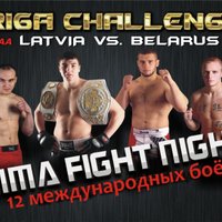 Бойцовский турнир Riga Challenge-1 по ММА — Латвия против Беларуси