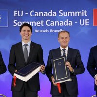 Pēc vairāku nedēļu neskaidrības ES un Kanāda paraksta brīvās tirdzniecības līgumu