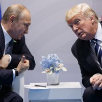 Tramps no tikšanās ar Putinu īpašus rezultātus negaida