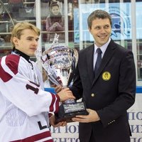 Латвийские хоккеисты впервые завоевали "Кубок Президентского клуба"