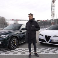 Video: Mārtiņš Sesks izmēģina sportisko 'Alfa Romeo Stelvio'