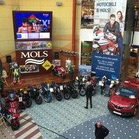 Šomēnes noris konkursa 'Latvijas Gada motocikls' izstāde tirdzniecības centrā 'Mols'