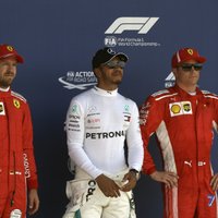 Hamiltons izcīna uzvaru Lielbritānijas 'Grand Prix' kvalifikācijā