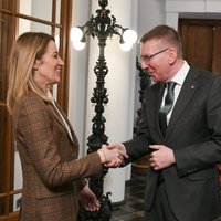 Ринкевич и Метсола хотели бы, чтобы латвийцы активнее голосовали на выборах в Европарламент
