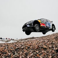 Čempions Ožjērs triumfē arī Zviedrijas WRC rallija posmā