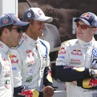 'VW' WRC komanda pagarina līgumu ar Ožjēru, Latvalu un Mikelsenu