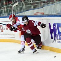 Latvijas hokejisti vienīgajā pārbaudes spēlē pirms olimpiskās kvalifikācijas negūst vārtus
