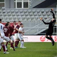 Сборная Латвии сыграла с участником чемпионата мира-2018 по футболу