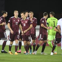 Latvijas futbola izlasei piecu vietu kritums FIFA rangā